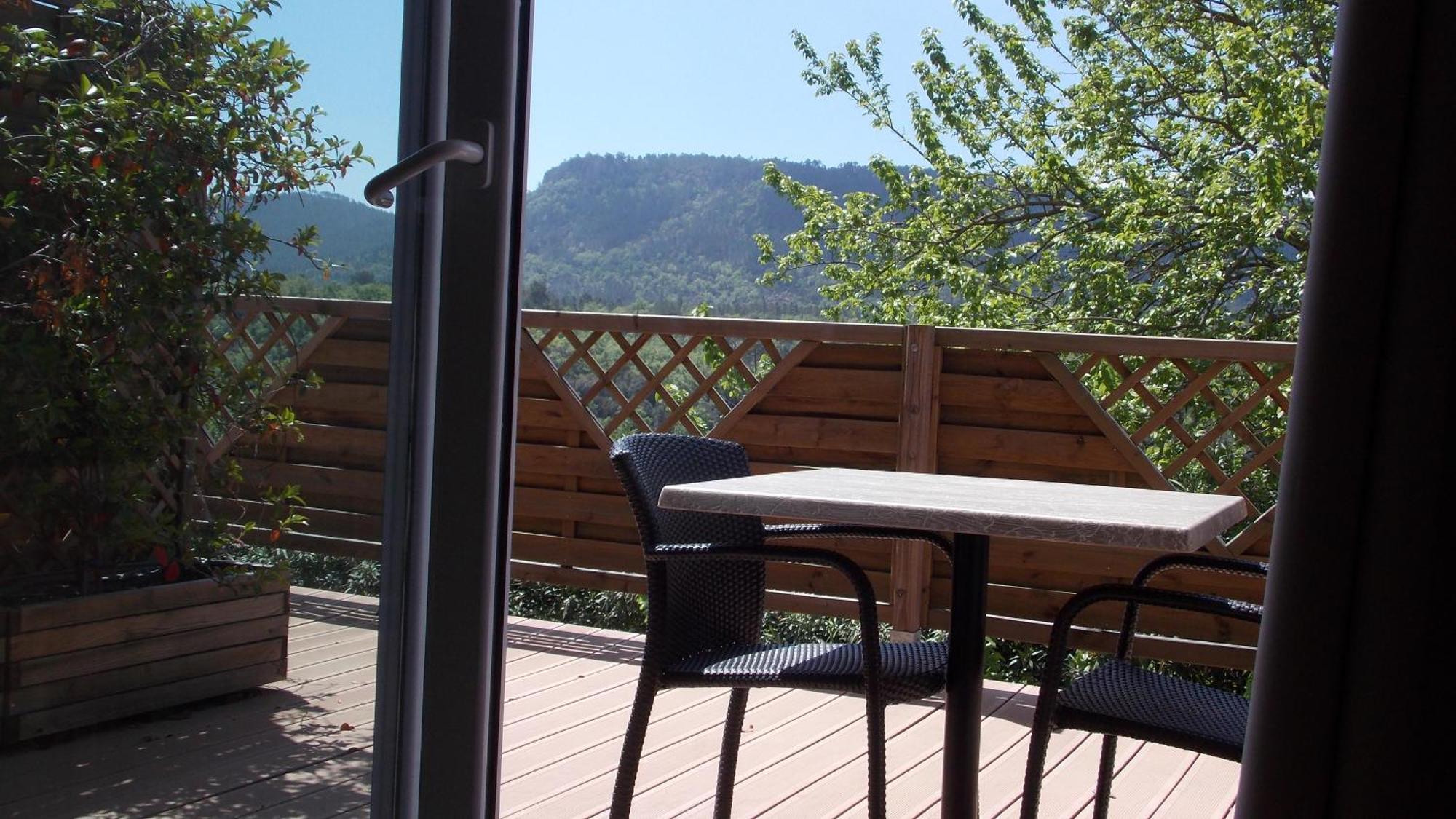 Au Relais Provencal Hotell Bagnols-en-Forêt Rum bild